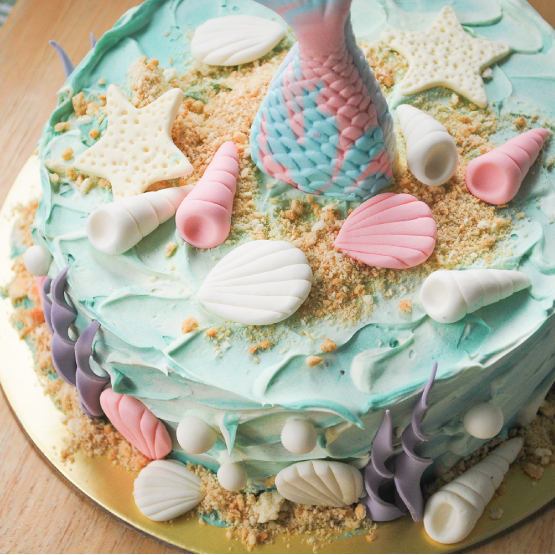 Tott Junior Chef Under The Sea Mermaid Buttercream Cake Tott Store Classes