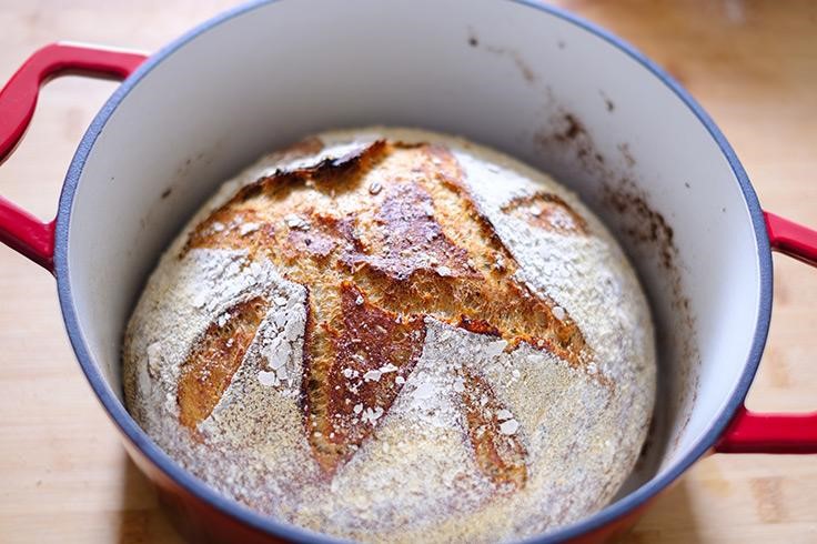 Lava Cast Iron Artisan Bread Baker, Enameled Cast Iron Bread Oven